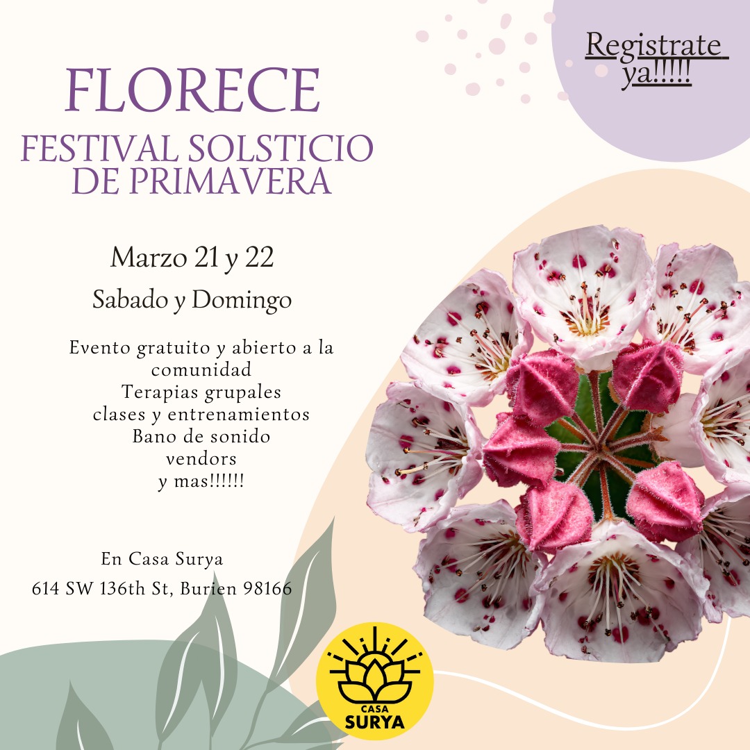 Florece - Festival Equinoccio de Primavera